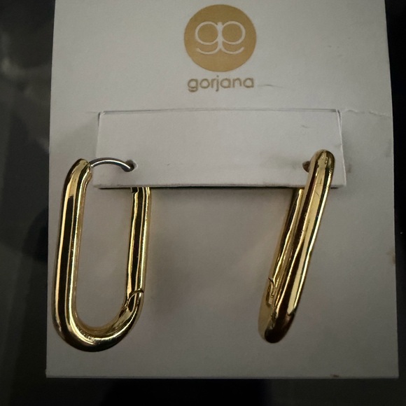 Gorjana Elegant Gold Zoey Hoop Earrings - Picture 4 of 4